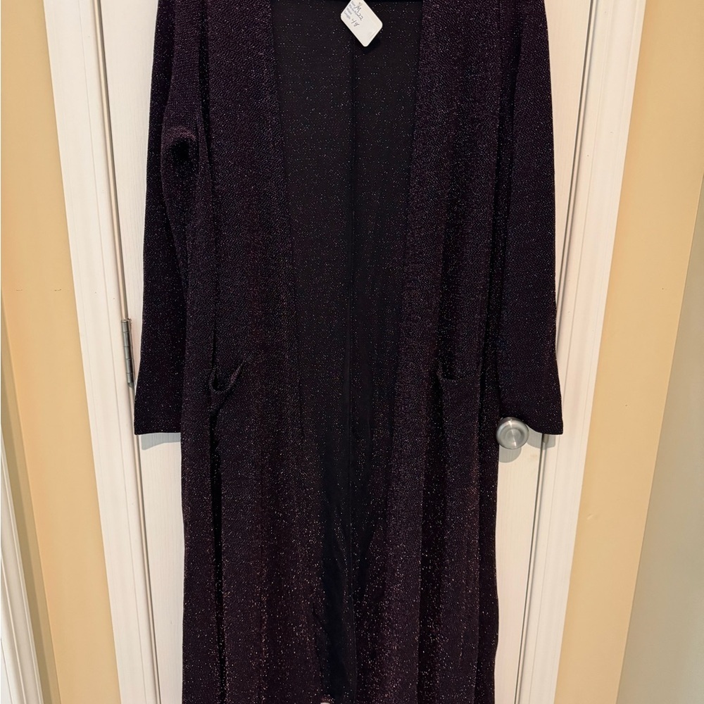 LuLaRoe Purpe/Plum Sparkle Cardigan